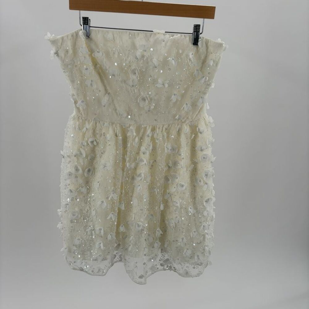 Dress The Population Marilyn A line Dress in White